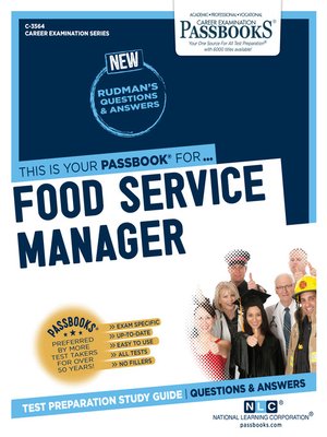 cover image of Food Service Manager